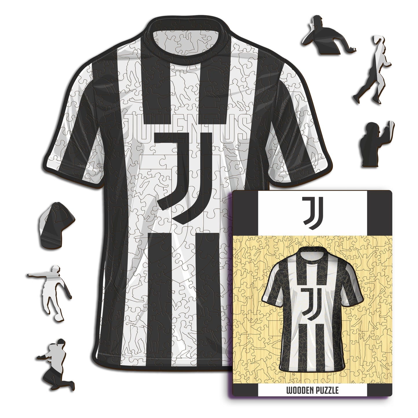 Maglia Juventus® - Puzzle di Legno