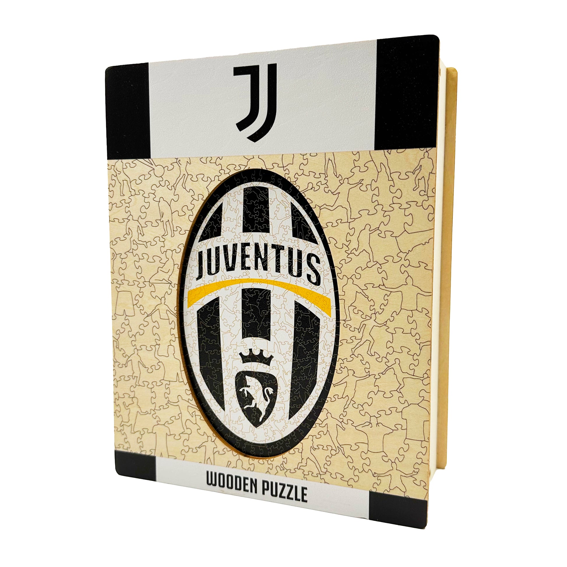 Retro Logo Juventus® - Puzzle di Legno – Iconic Puzzles IT