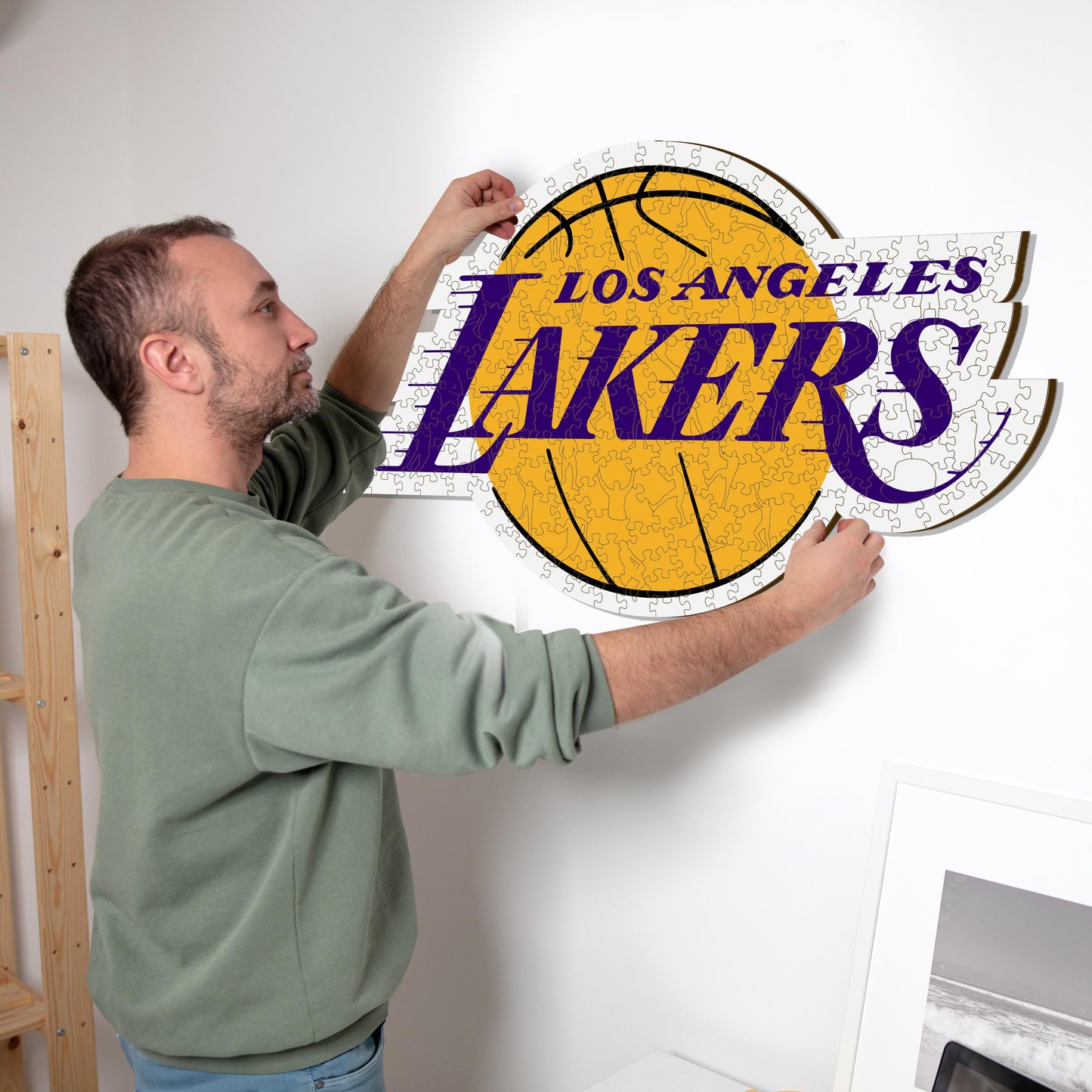 Los Angeles Lakers™ - Puzzle di Legno