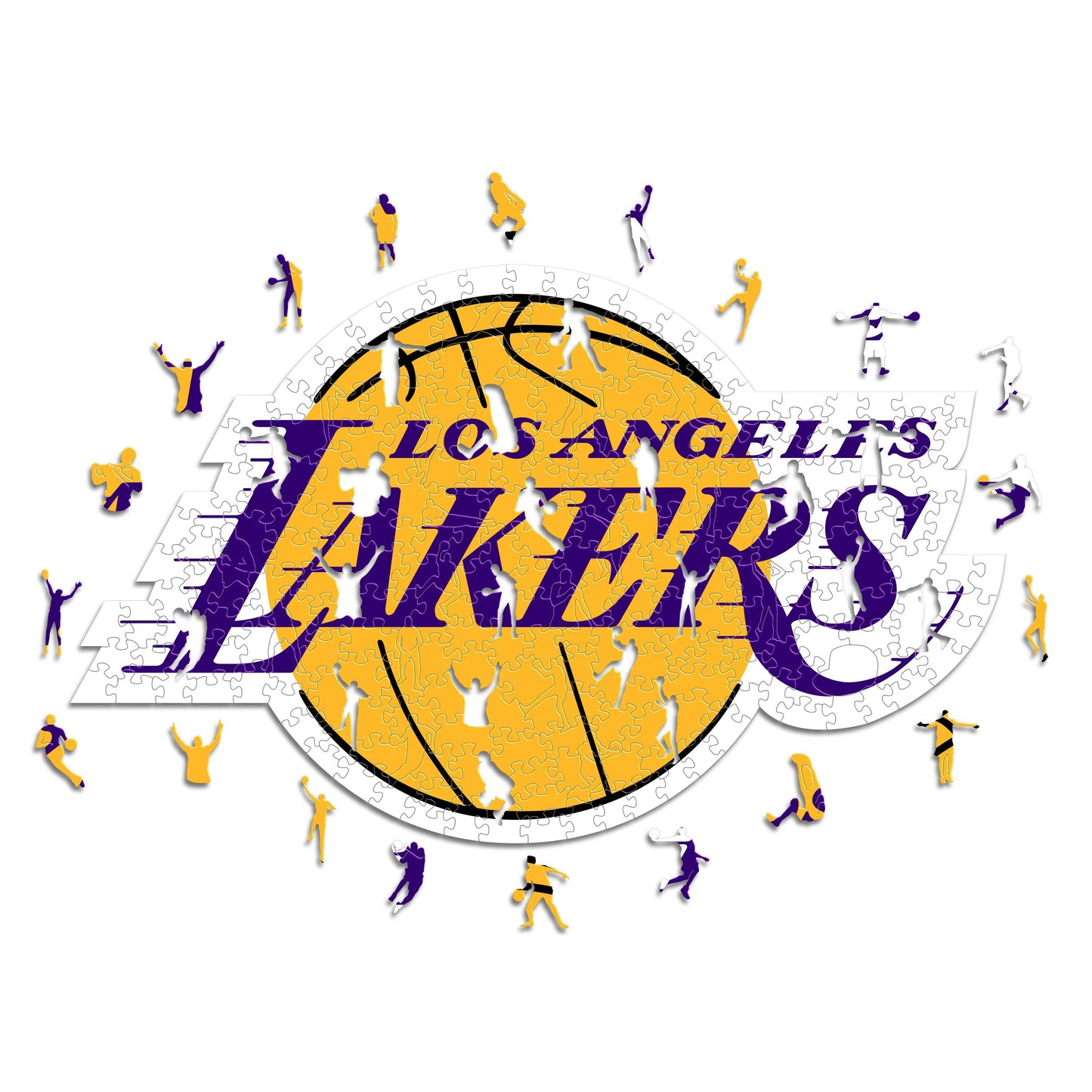 Los Angeles Lakers™ - Puzzle di Legno