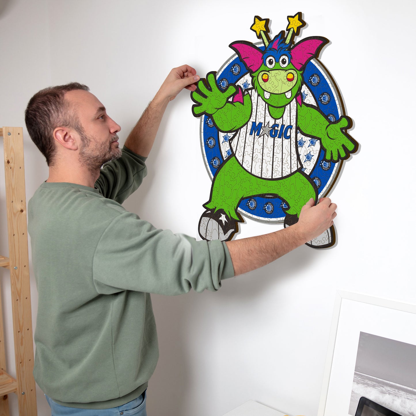 Orlando Magic™ Mascotte - Puzzle di Legno