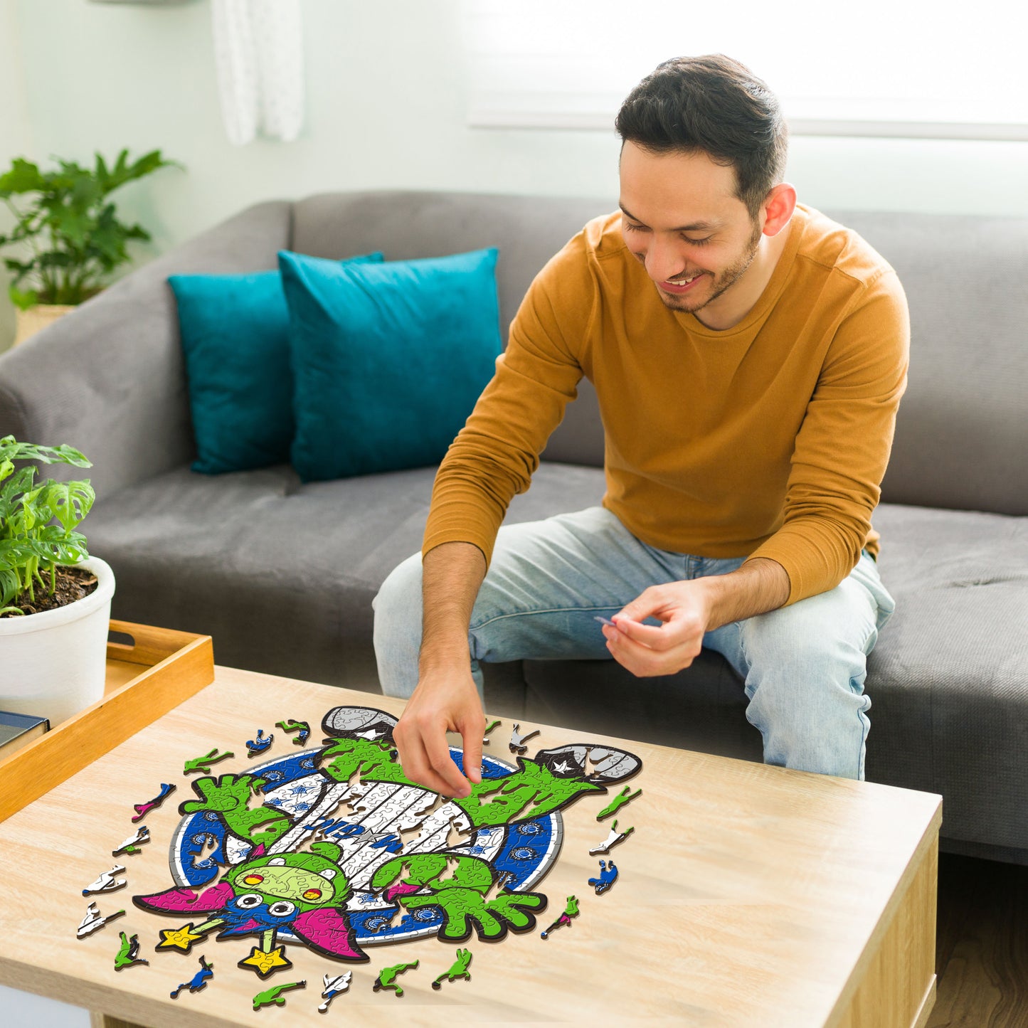 Orlando Magic™ Mascotte - Puzzle di Legno