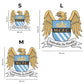 Retro Logo Manchester City® - Puzzle di Legno Ufficiale