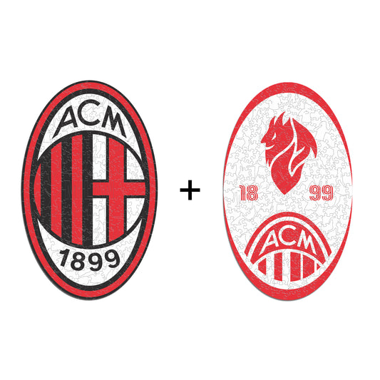 2 PACK Milan® Logo + Retro Logo