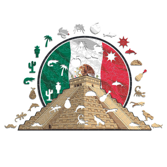 Chichén Itzá - Puzzle di Legno Ufficiale
