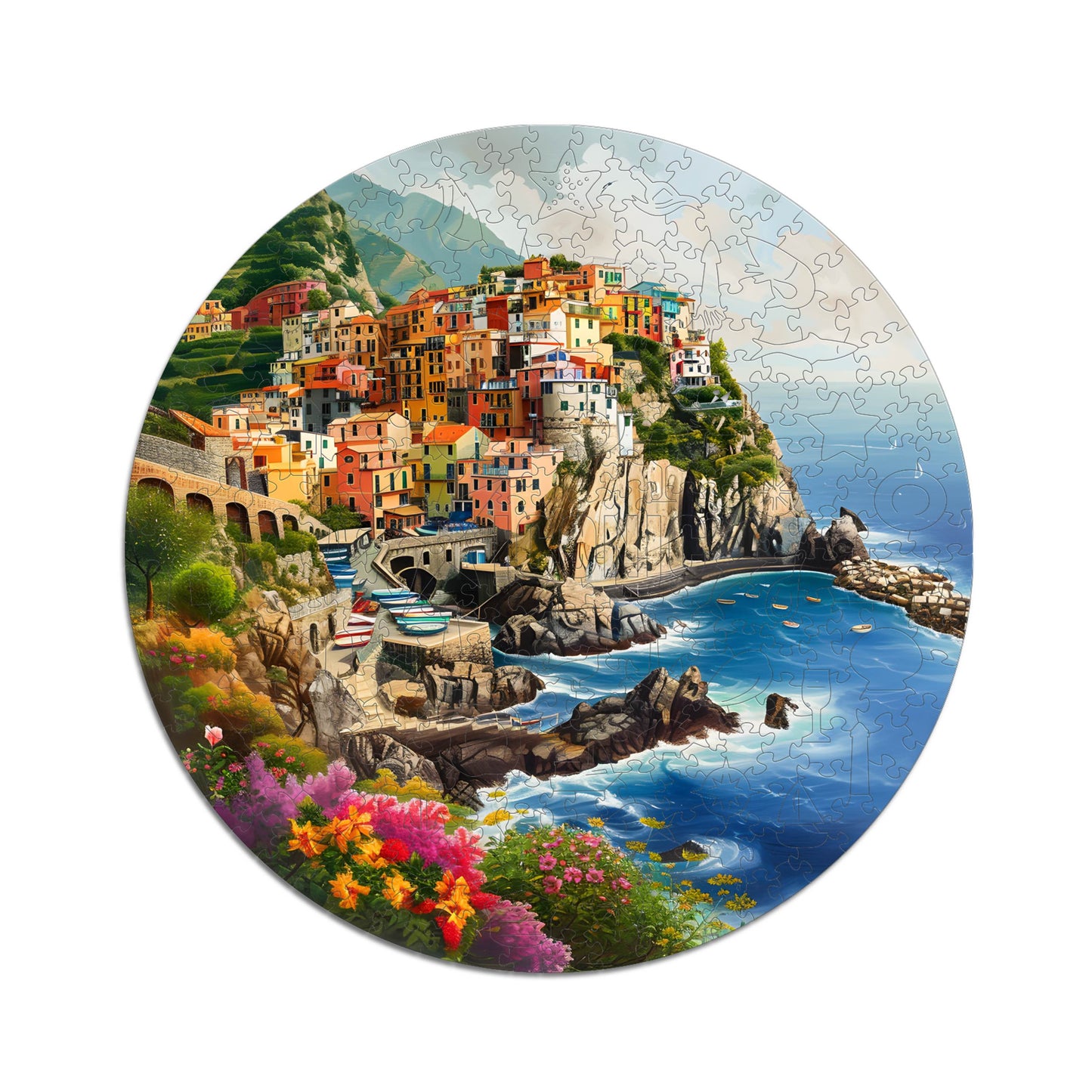 Portofino - Puzzle di Legno