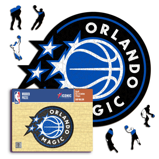 Orlando Magic™ Logo - Puzzle di Legno