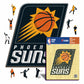 Phoenix Suns™ Logo - Puzzle di Legno