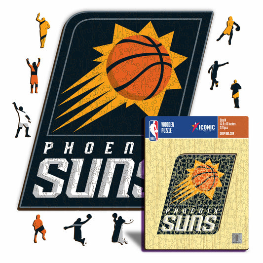 Phoenix Suns™ Logo - Puzzle di Legno