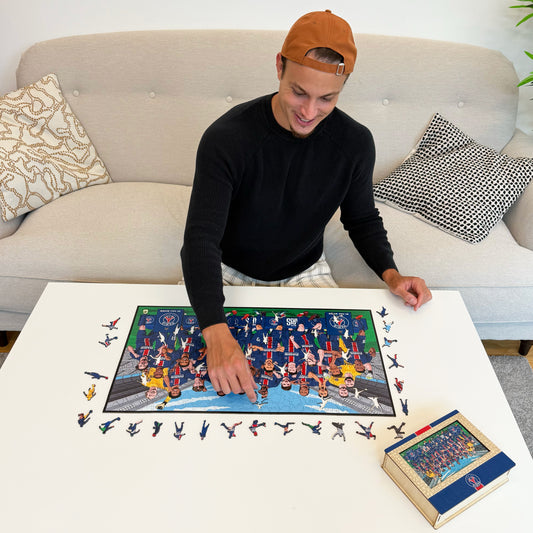 Squadra Paris Saint-Germain® - Puzzle di Legno