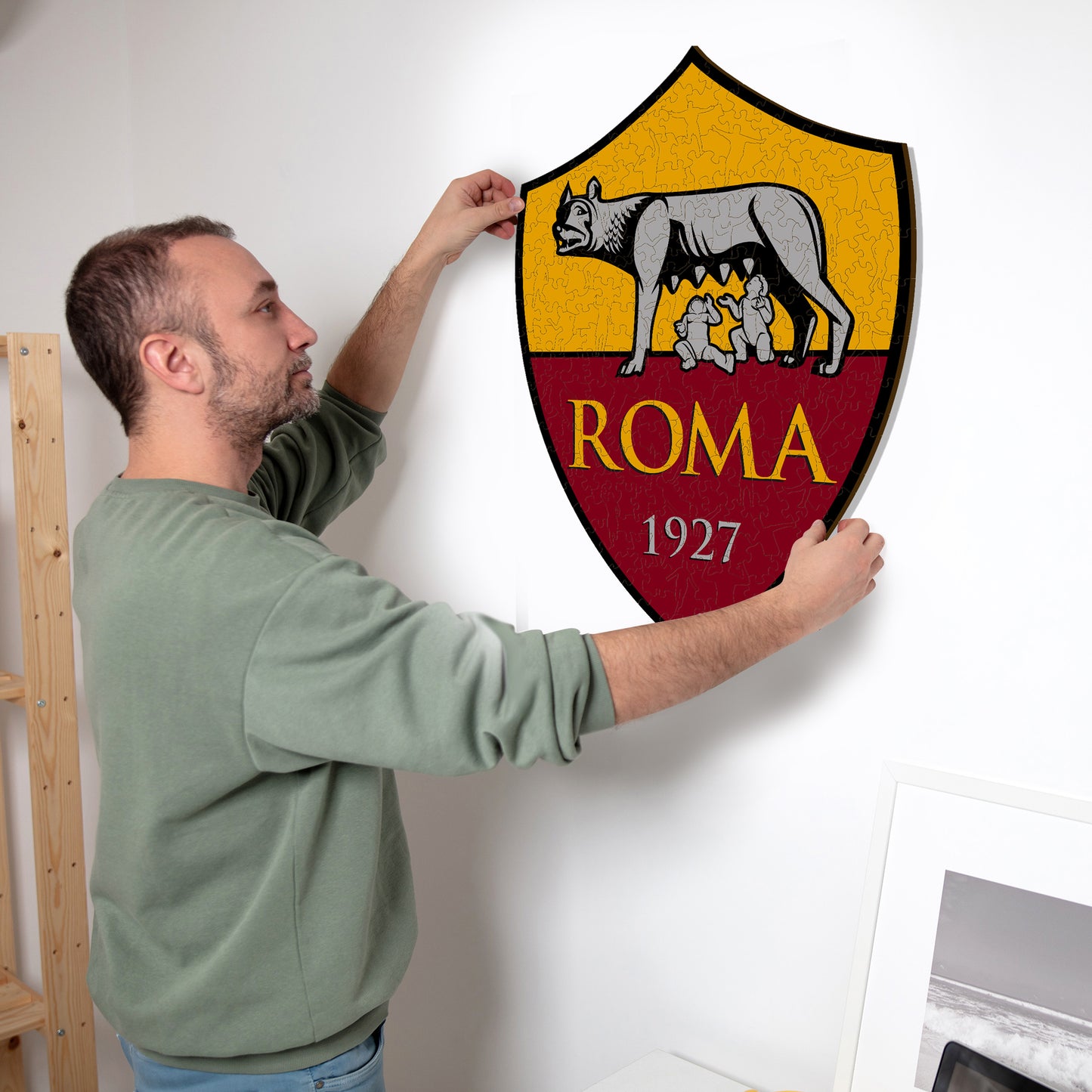 Logo Roma® - Puzzle di Legno