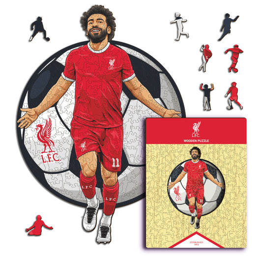 Mohamed Salah - Puzzle di Legno