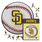San Diego Padres™ Palla - Puzzle di Legno