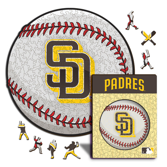 San Diego Padres™ Palla - Puzzle di Legno