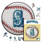 Seattle Mariners™ Palla - Puzzle di Legno