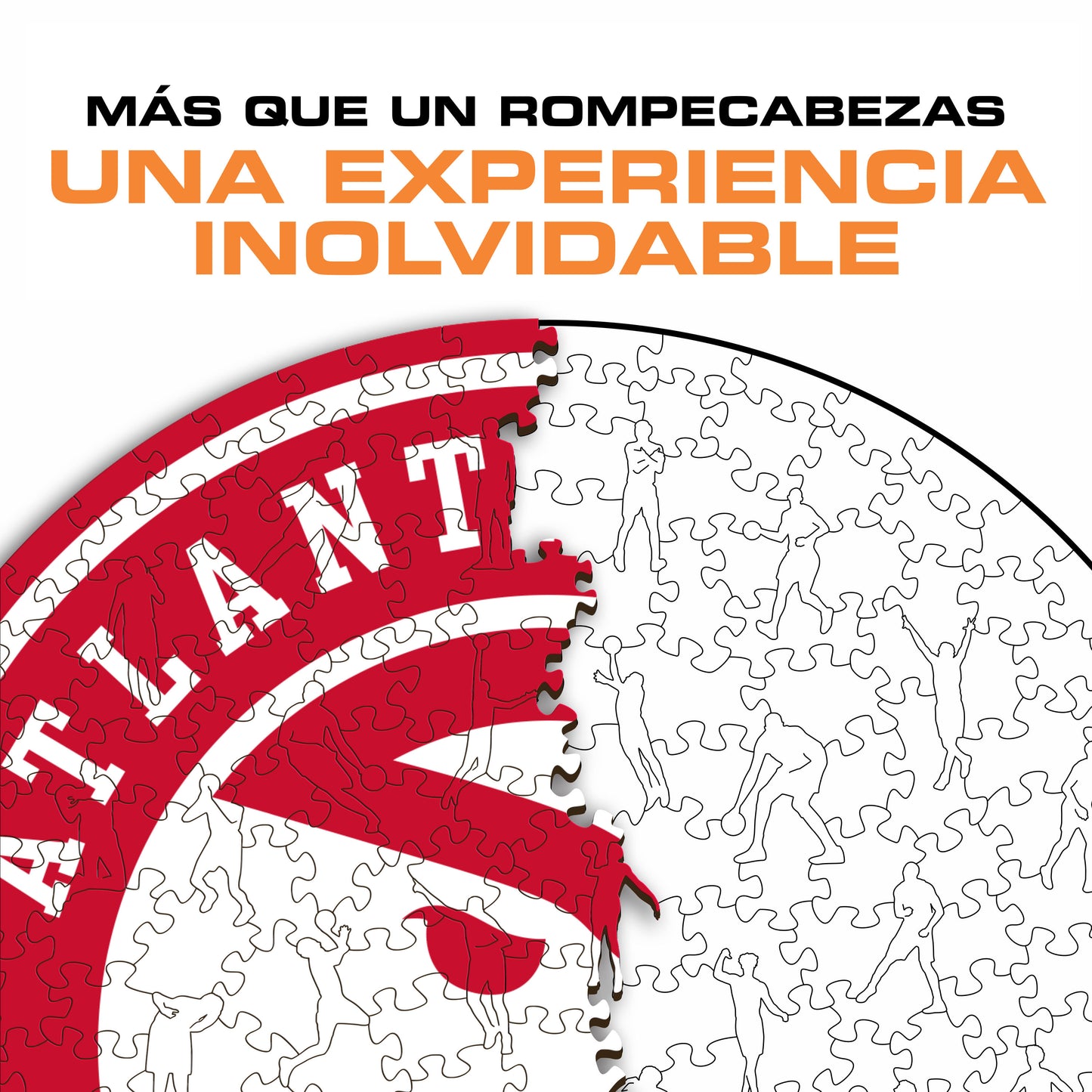 Atlanta Hawks™ Logo - Puzzle di Legno
