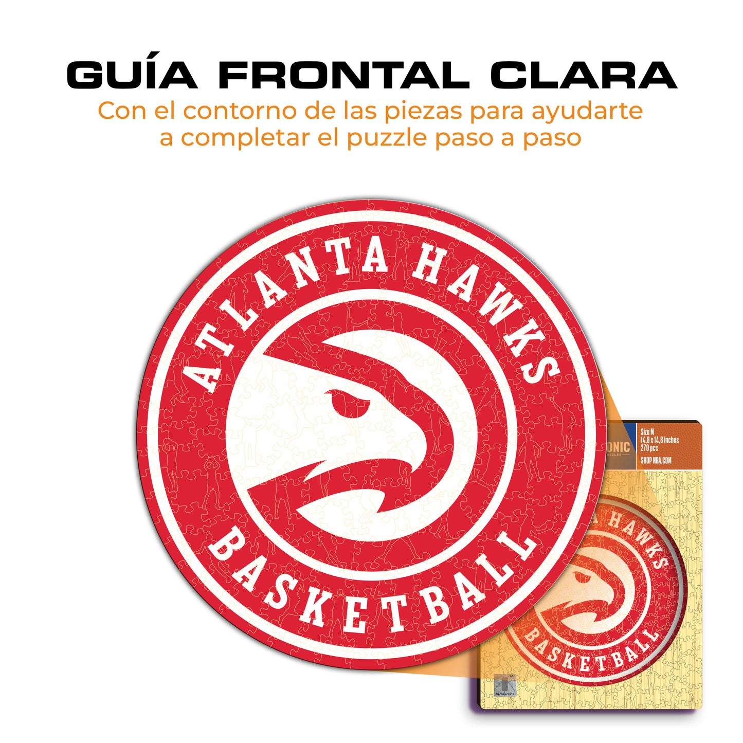 Atlanta Hawks™ Logo - Puzzle di Legno