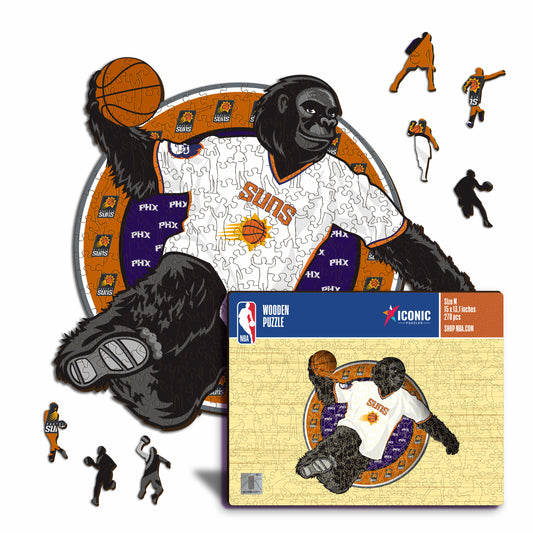 Phoenix Suns™ Mascotte - Puzzle di Legno