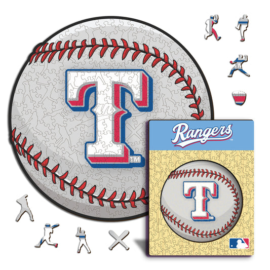 Texas Rangers™ Palla - Puzzle di Legno