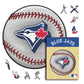 Toronto Blue Jays™ Palla - Puzzle di Legno