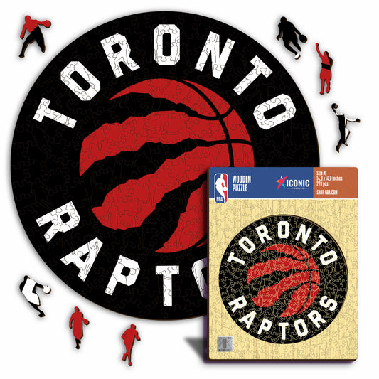 Toronto Raptors™ Logo - Puzzle di Legno