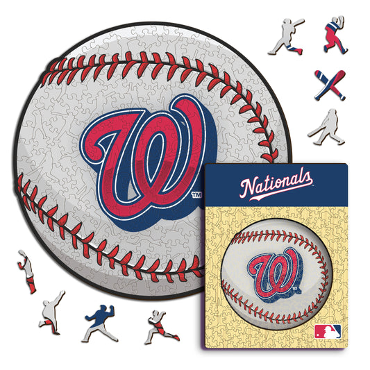 Washington Nationals™ Palla - Puzzle di Legno