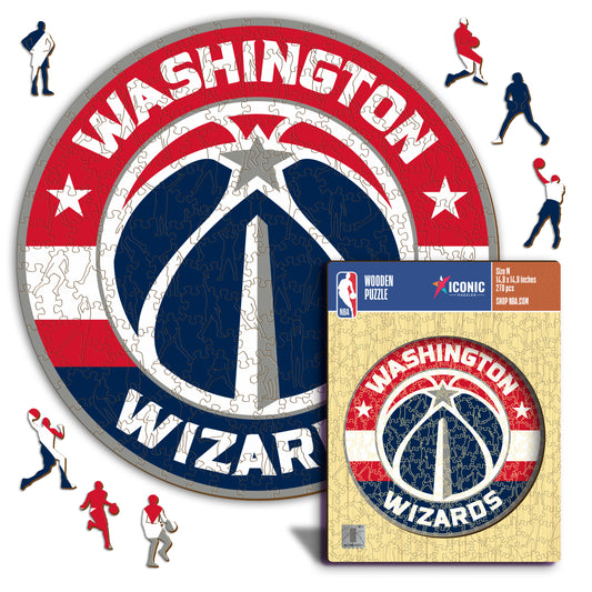 Washington Wizards™ Logo - Puzzle di Legno