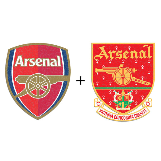 2 PACK Arsenal® Logo + Logo Retro