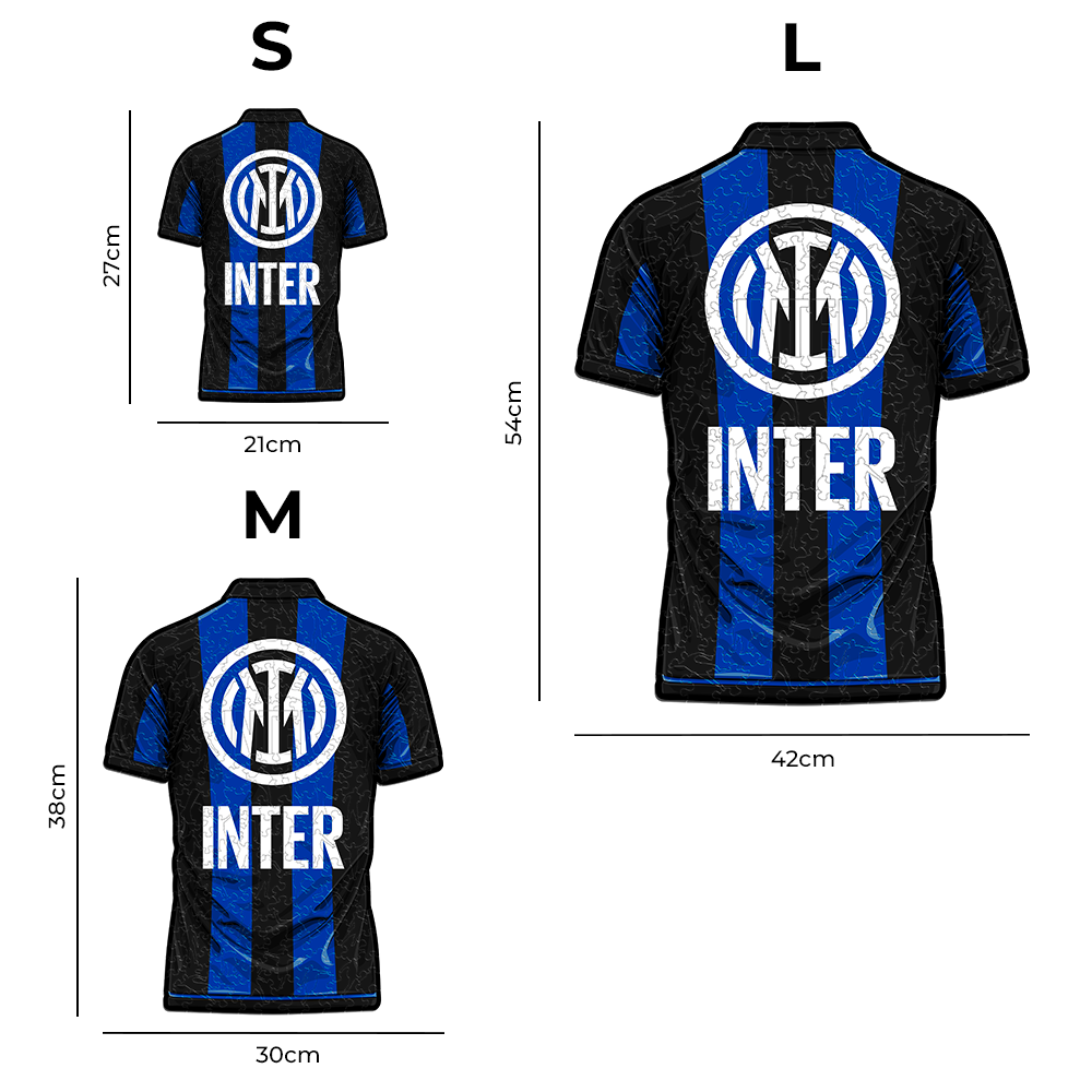 2 PACK Inter® Logo + Maglia – Iconic Puzzles IT