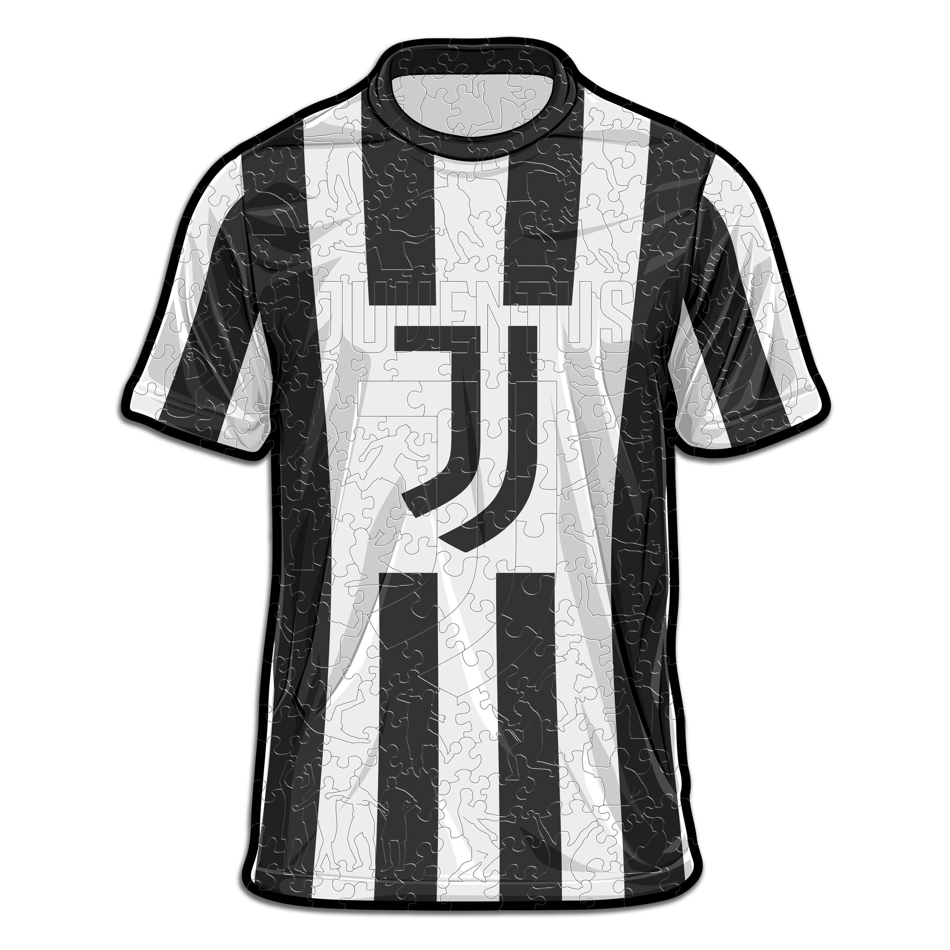 Puzzle con logo ufficiale Juventus – Timbro Art