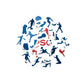 Logo Paris Saint-Germain® - Puzzle di Legno