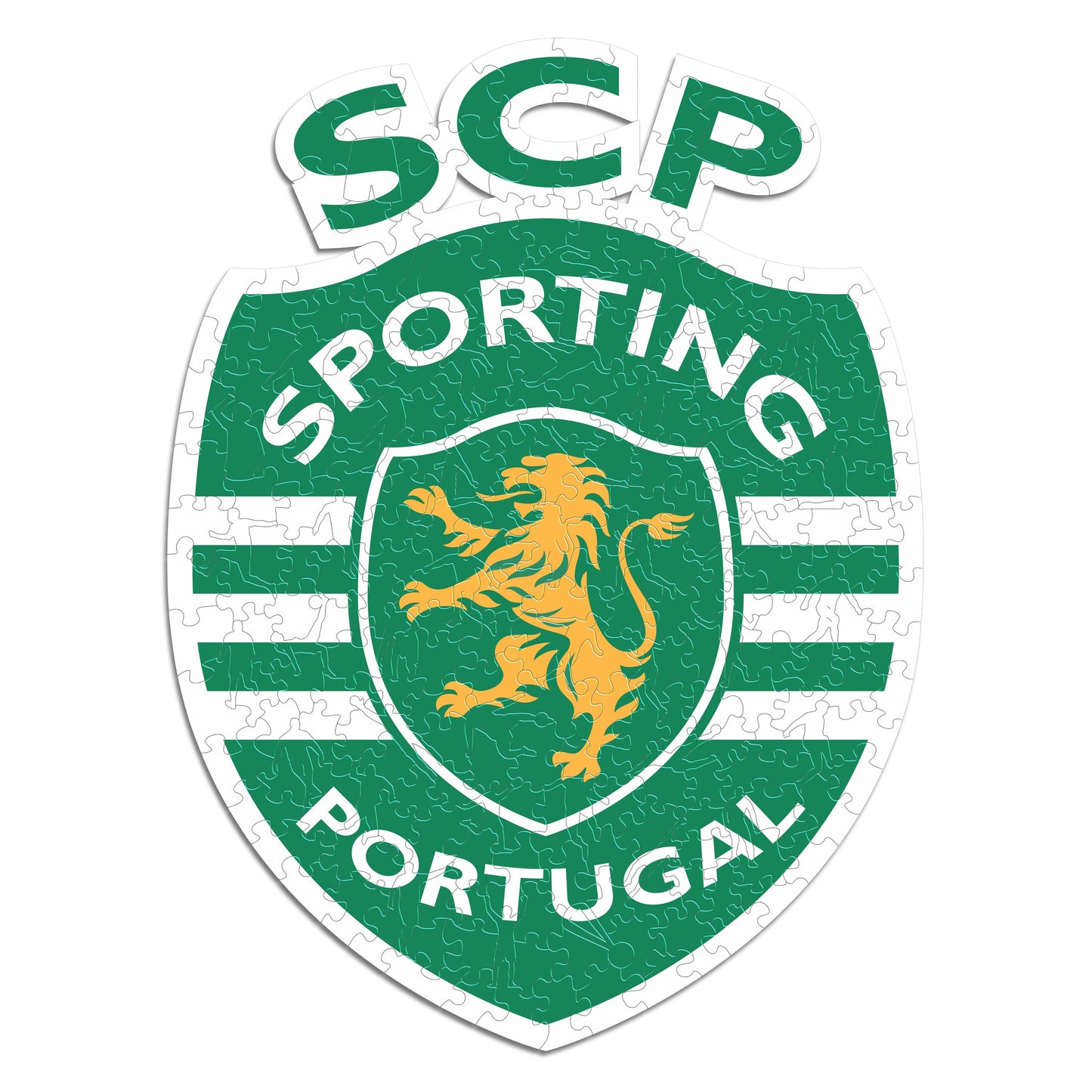 Logo Sporting CP® - Puzzle di Legno