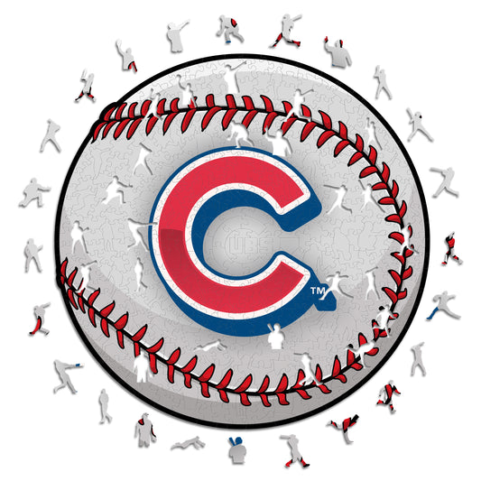 Chicago Cubs® - Puzzle di Legno Ufficiale