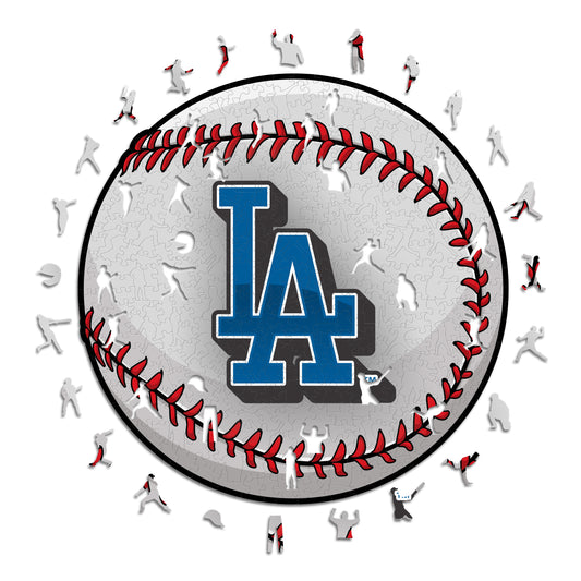 Los Angeles Dodgers® - Puzzle di Legno Ufficiale