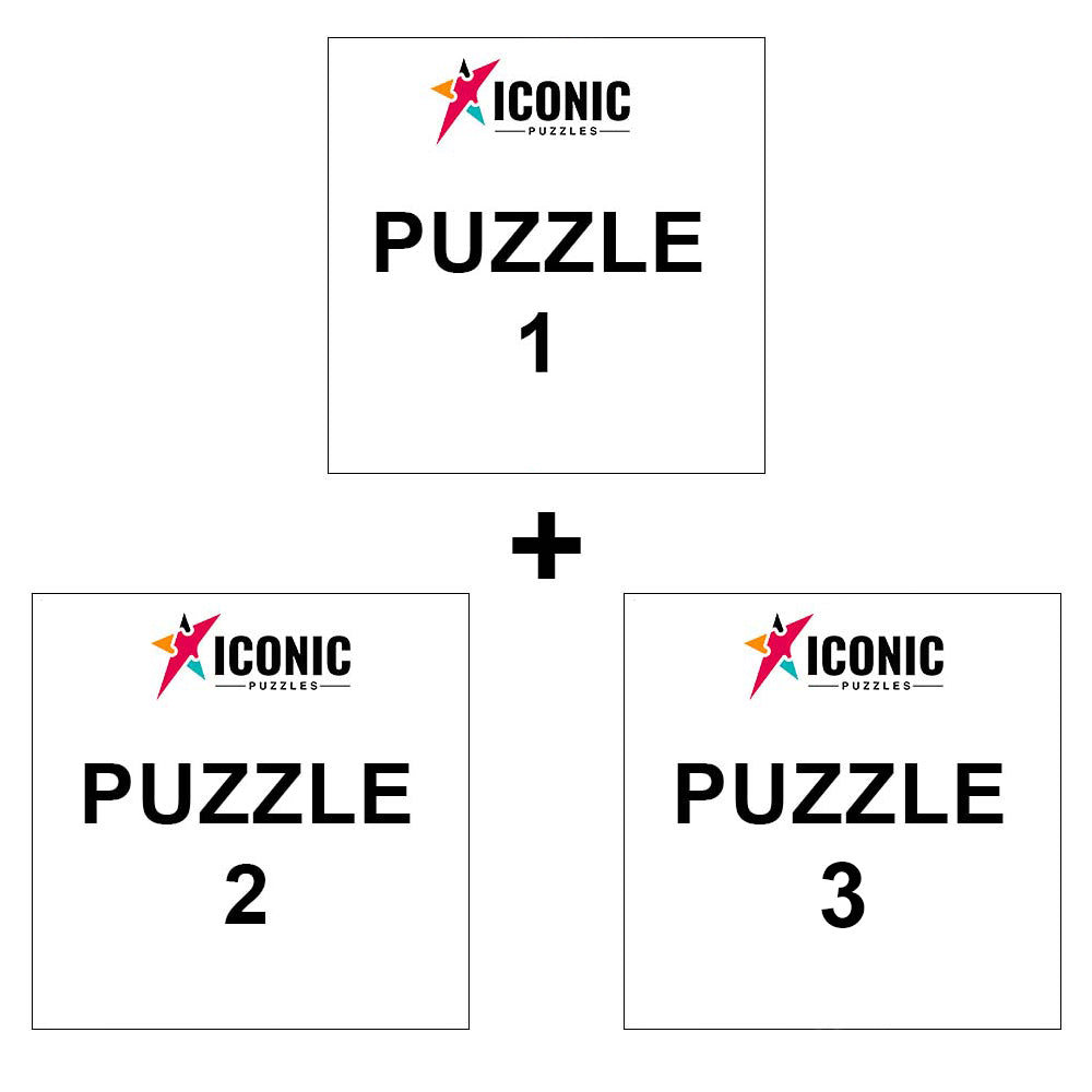 Pacco da 3 Puzzle a Scelta (Fino al 60% di Sconto)
