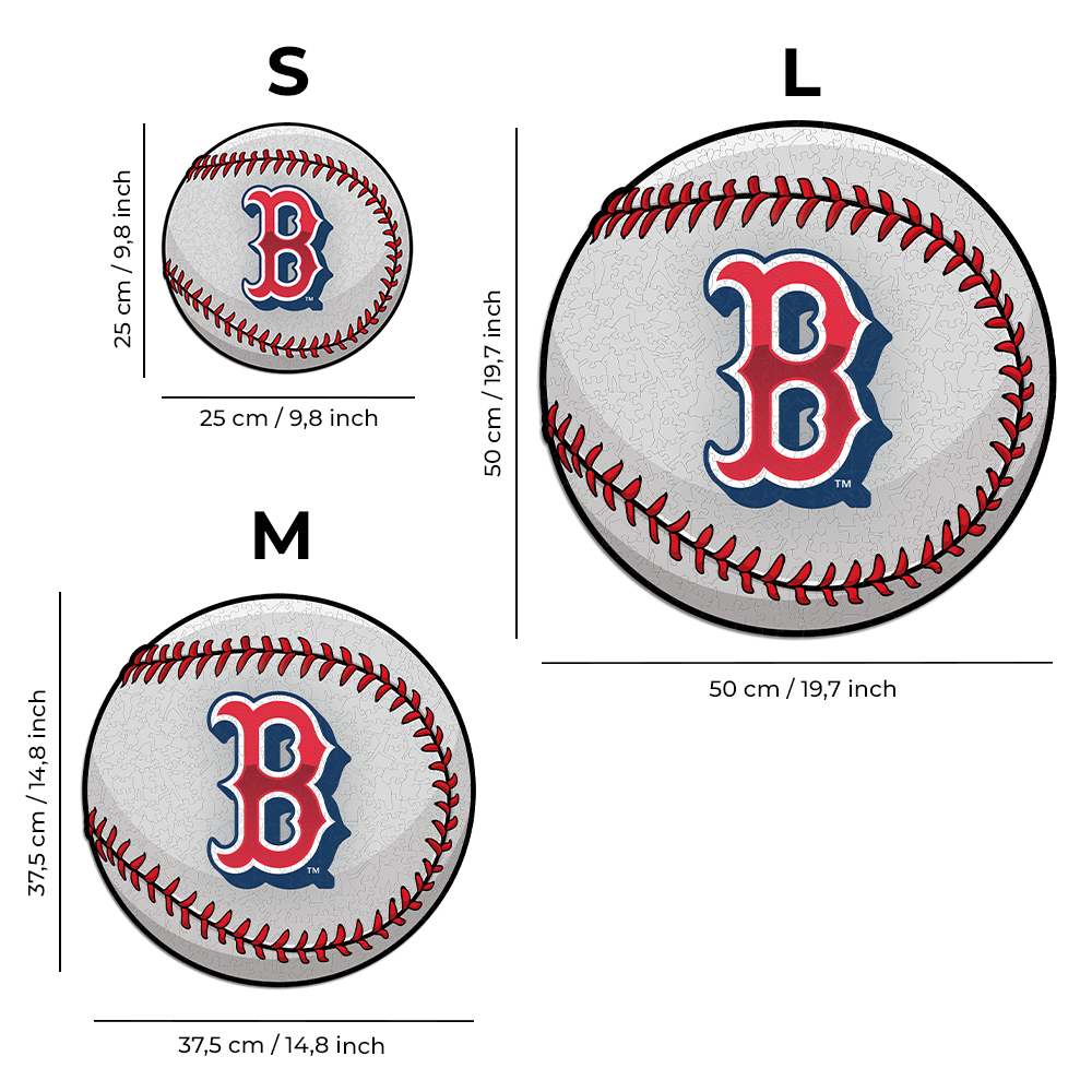 Boston Red Sox® - Puzzle di Legno Ufficiale